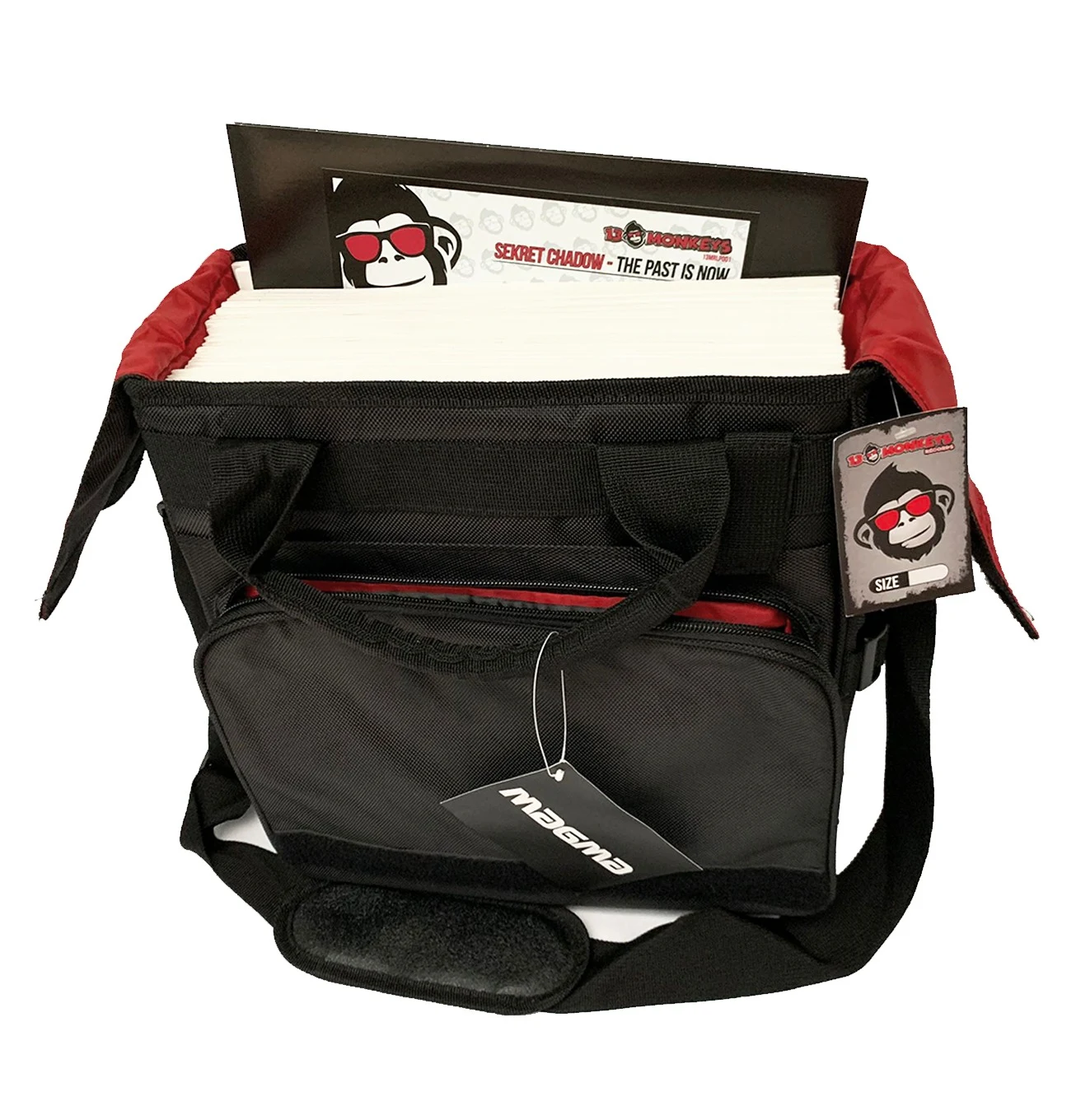 Magma Lp Bag 40 II Black/Red - 13Monkeys Records - Imagen 2