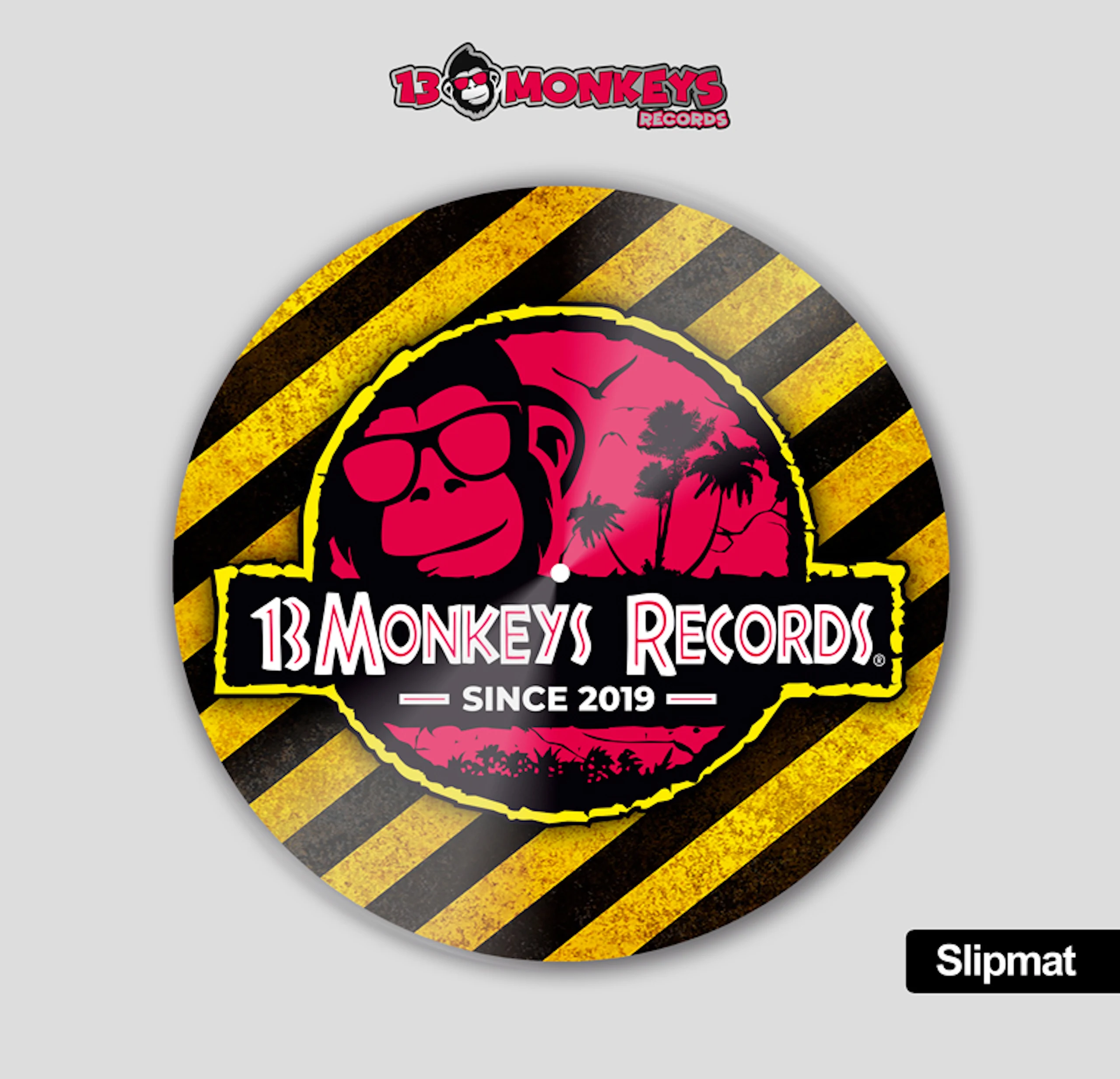 13monkeys Slipmat Mod. Jurassic Monkey