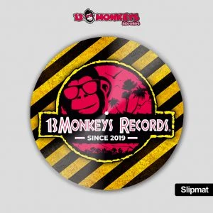 13monkeys Slipmat Mod. Jurassic Monkey
