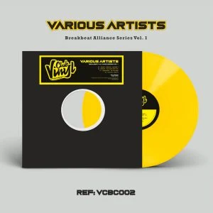 [VCBC002] V.A. – BREAKBEAT ALLIANCE SERIES VOL​.​1 (12″ TRANSPARENT YELLOW)
