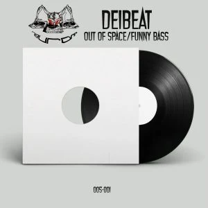 [005-001] DEIBEAT – OUT THE SPACE / FUNNY BASS (12″ WHITE LABEL)