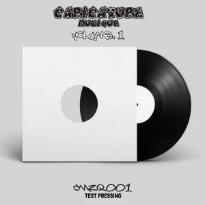 [CMZQ001] VARIOUS – CARICATURE MUZIQUE VOL.1 (12″ TEST PRESSING)