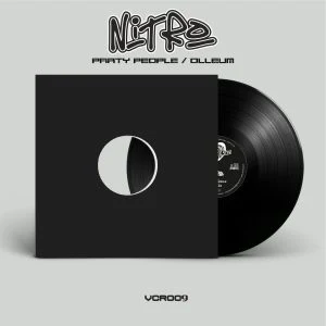 [VCR009] NITRO – PARTY PEOPLE / OLLEUM – 12″ VINYL BLACK