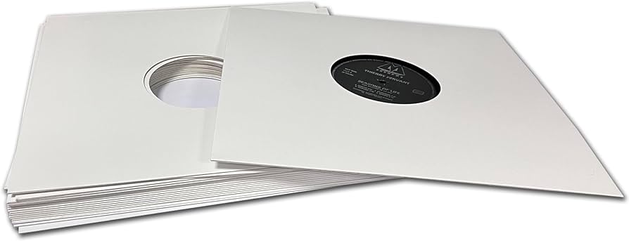 CARPETAS GENERICAS DE CARTON PARA DISCOS DE VINILO LP - 3mm - Imagen 2