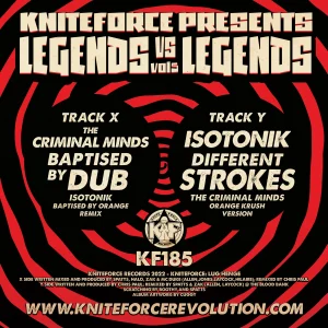 [KF185] ISOTONIK VS THE CRIMINAL MINDS ‎– LEGENDS VS LEGENDS VOL​.​5 – RED EDITION