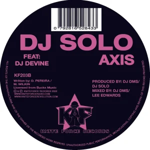 [KF203] DJ SOLO – DARKAGE / AXIS