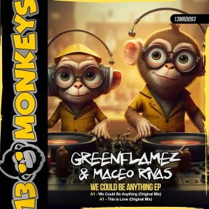 [13MRD093] GREENFLAMEZ & MACEO RIVAS – WE COULD BE ANYTHING E.P.