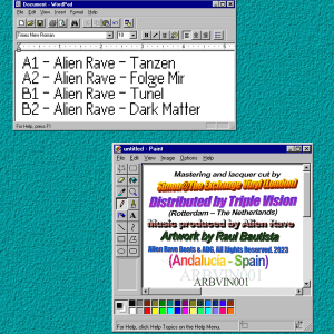 [ARBVIN001] ALIEN RAVE – ALIEN RAVE