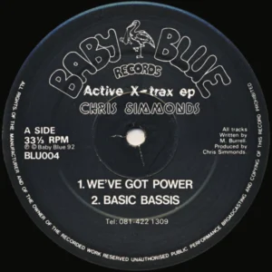 [BLU004] CHRIS SIMMONDS – ACTIVE X-TRAX E.P.