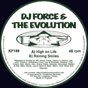 [KF189SE] DJ FORCE & THE EVOLUTION – HIGH ON LIFE E.P.