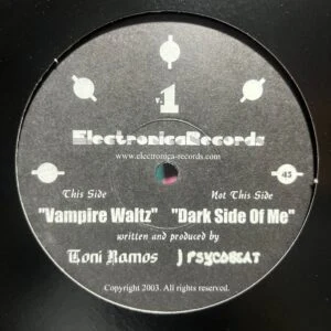 [ELE001] TONI RAMOS / J PSYCOBEAT – VAMPIRE WALTZ / DARK SIDE OF ME