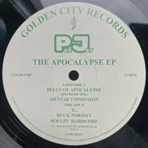 [GOLDEN007] PEEJAY – THE APOCALYPSE E.P.