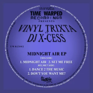[TWRZ002] VINYLTRIXTA VS DJ X-CESS – MIDNIGHT AIR E.P.