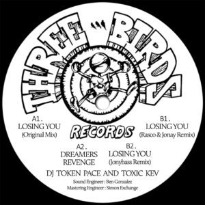 [THRB010] DJ Token Pace And Toxic Kev – Losing You / Dreamers Revenge