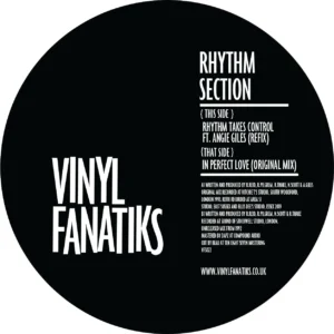 [VFS022] Rhythm Section – Rhythm Takes Control (Refix) / In Perfect Love (Original Mix)
