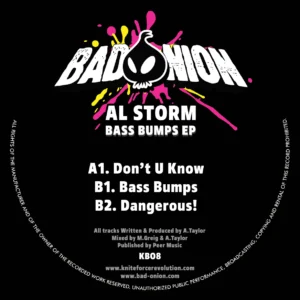 [KBO8] Al Storm – Bass Bumps EP