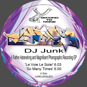 [JUNKJUNGLE03] Dj Junk – A Rather Astonishing and Magnificent Phonographic Recording EP