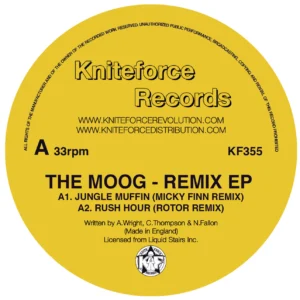 [KF355] The Moog – Rush Hour – Remix EP