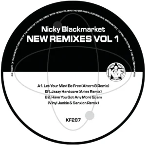 [KF287] Nicky Blackmarket – New Remixes Volume One EP