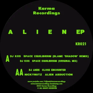 [KR021SE] DJ KOS, DJ Ande, Nickynutz – Alien EP
