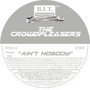 [BIT25-13] The Crowdpleasers – Ain’t Nobody
