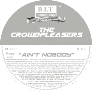[BIT25-13] The Crowdpleasers – Ain’t Nobody