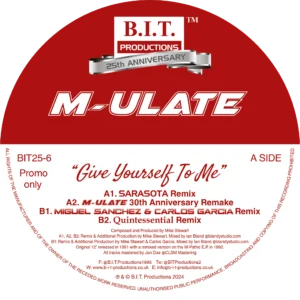 [BIT25-6] M-Ulate “Give Yourself To Me” – 30th Anniversary Mixes