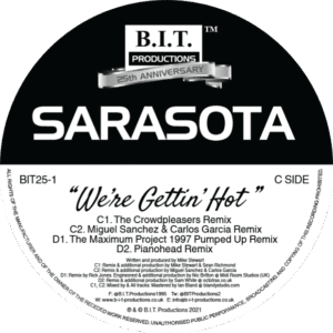 [BIT25-1] Sarasota – We’re Gettin’ Hot – Vinyl Two