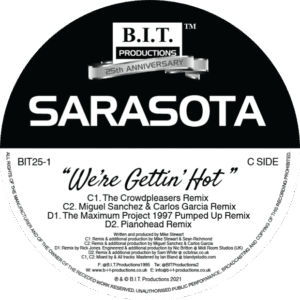 [BIT25-1] Sarasota – We’re Gettin’ Hot – Vinyl Two