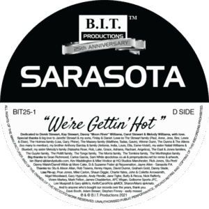 [BIT25-1] Sarasota – We’re Gettin’ Hot – Vinyl Two