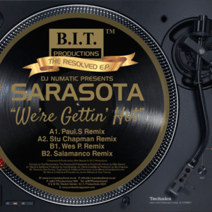 [RE-010] Dj Numatic Presents Sarasota ‎– We’re Gettin’ Hot – The Resolved E.P