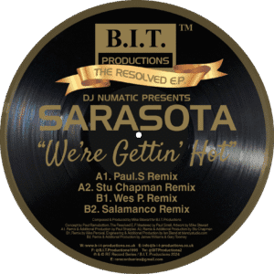 [RE-010] Dj Numatic Presents Sarasota ‎– We’re Gettin’ Hot – The Resolved E.P