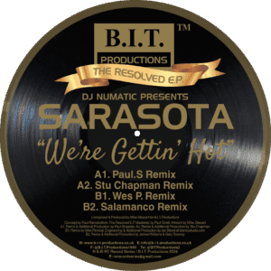 [RE-010] Dj Numatic Presents Sarasota ‎– We’re Gettin’ Hot – The Resolved E.P