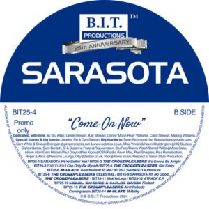 [BIT25-4] Sarasota ‎– Come On Now