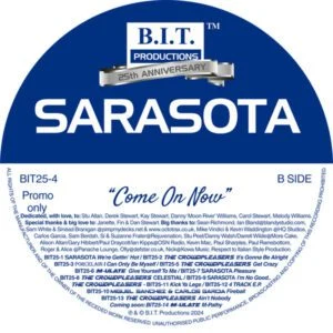 [BIT25-4] Sarasota ‎– Come On Now
