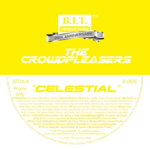 [BIT25-8] The Crowdpleasers – Celestial (Turn The Music Up) – 25th Anniversary Mixes