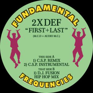 [FDMTL7] 2XDEF – First & Last